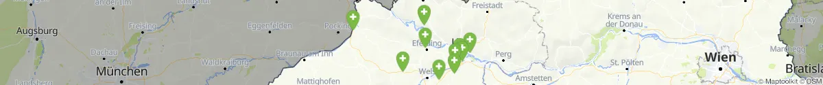 Map view for Pharmacies emergency services nearby Hörbich (Rohrbach, Oberösterreich)
